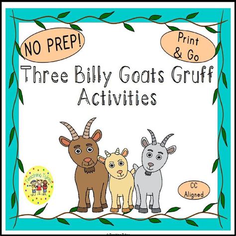 three billy goats gruff activities threebillygoatsgruff fairytales threebillygoatsgruffa