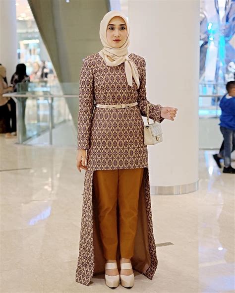 Model Busana Muslim 2019 Gamis Songket Dian Pelangi