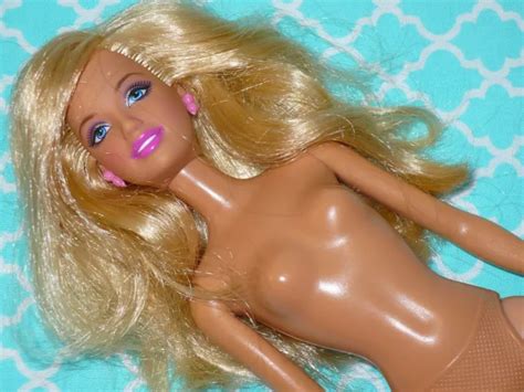 Mattel Barbie Doll Beach Feet Fashionistas Blonde Nude Naked For Ooak