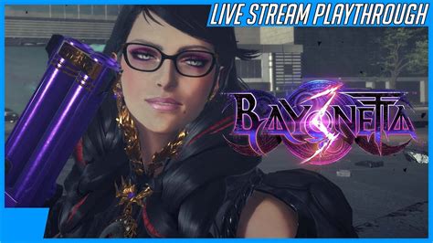 Bayonetta Switch Live Stream Blind Playthrough Naive Angel