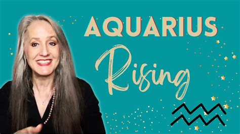 Aquarius Rising ♒️ Aquarius Ascendant Zodiac Signs Astrology Horoscope Youtube