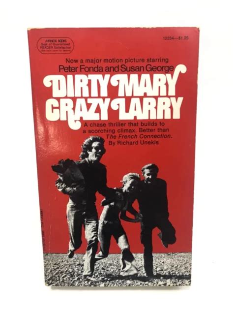 DIRTY MARY CRAZY LARRY Movie Tie In MANOR Peter Fonda Susan George PicClick UK