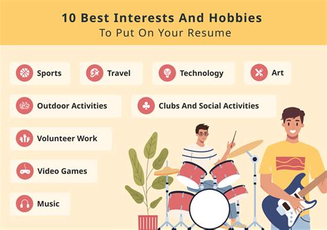 list of interests and hobbies to put on your resume in 2023 2023