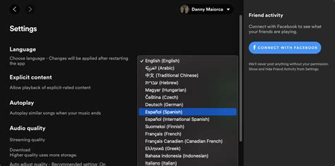 How To Change Your Spotify Language Setting