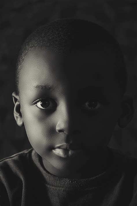Black And White Photography Kid