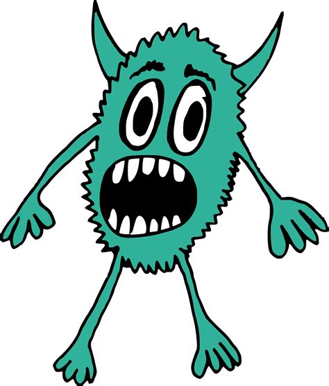 8 Cartoon Monster Vector (EPS, SVG, PNG Transparent) | OnlyGFX.com