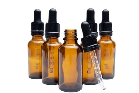 Buy Five 1oz 30ml Dropper Bottles With Graduated Pipette Eye