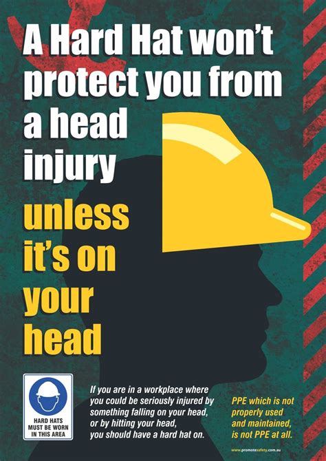 Workplace Health And Safety Poster For Construction Work Mining Etc