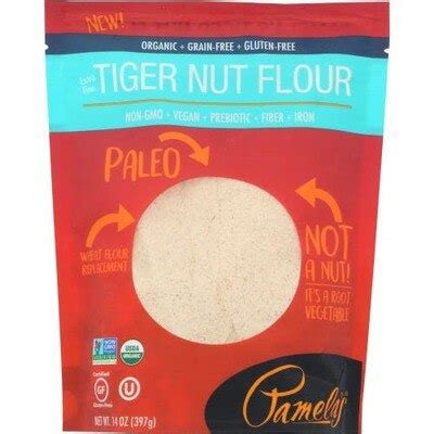 Pamelas Organic Tiger Nut Flour 14 Oz 6 Per Case Almond Recipes