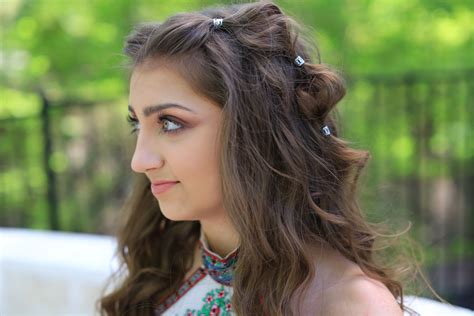 Cute girls hairstyles, is a girls hairstyle step by step application in which you can find the best girls hairstyles step by step and girls hairstyle videos. Kamri's Prom Hair | Boho Bubble Braid | Cute Girls Hairstyles