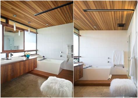 15 Fabulous And Chic Bathroom Ceiling Design Ideas