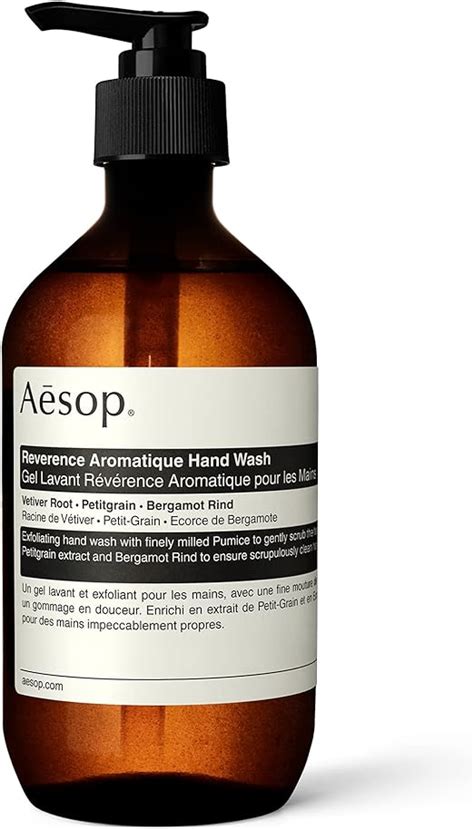 Aesop Reverence Aromatique Hand Wash Ounce Aesop Amazon Com Mx Belleza