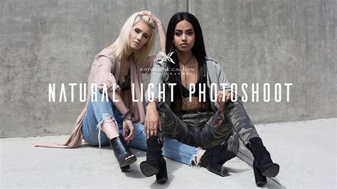 Natural Light Fashion Photography Narrated With Camera