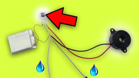 Build a small water leak detector for about $25. Simple And Quick DIY Water Leak Detector (Flood Control ...