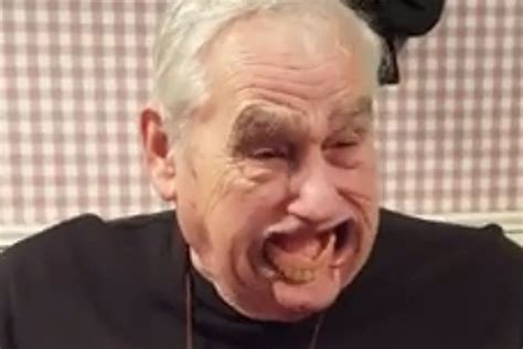 Grandpas Teeth Hilariously Fall Out During Speak Out