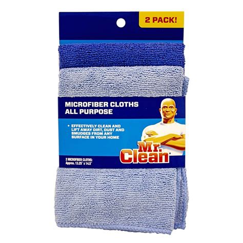 Mr Clean All Purpose Microfiber Cleaning Cloths Shop Cleaning Tools