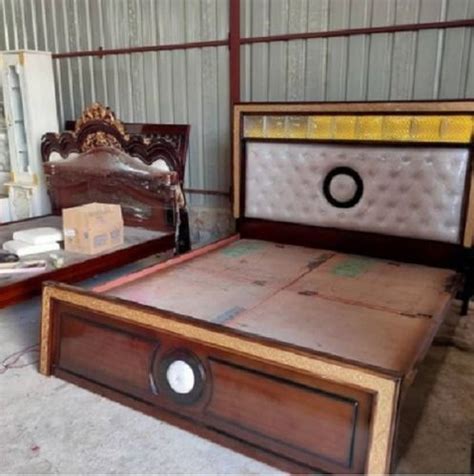 Brown King Size Feet Teak Wood Double Bed At Best Price In Hyderabad Icon Interior Design