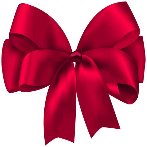 Red Ribbon Bow Png Transparent Image Download Size 3000x2994px