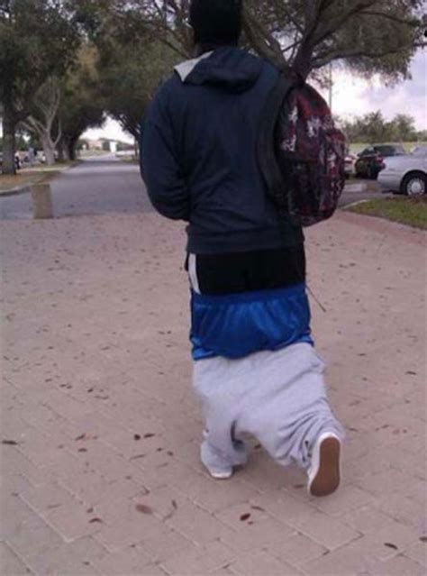 the sagging pants fashion trend that makes absolutely no sense 25 pics