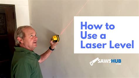 How To Use A Laser Level Youtube