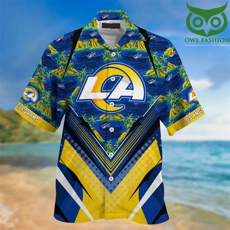Los Angeles Rams Tropical Summer Hawaiian Shirt Meteew