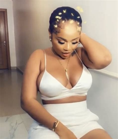 Onyii Alex Stuns In Massive Cleavage Baring Outfit Photos