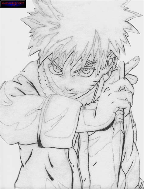 Naruto Sketch By Kataang6201 On Deviantart