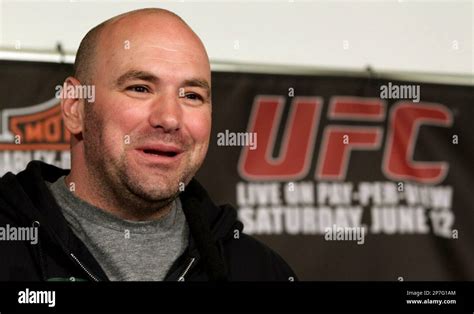 Ufc President Dana White Speaks During A News Conference For Saturdays