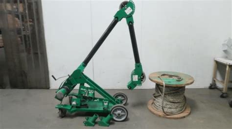 Greenlee 6800 Ultra Tugger Portable Cable Puller 8000 Lbs Spool Of