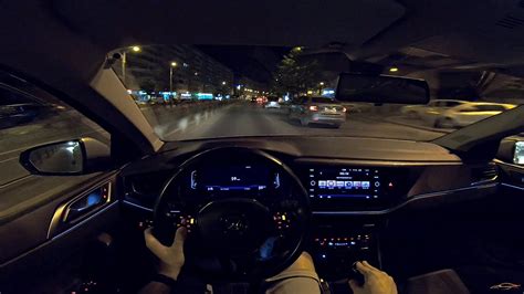 City Night Chill Car Driving Pov Youtube