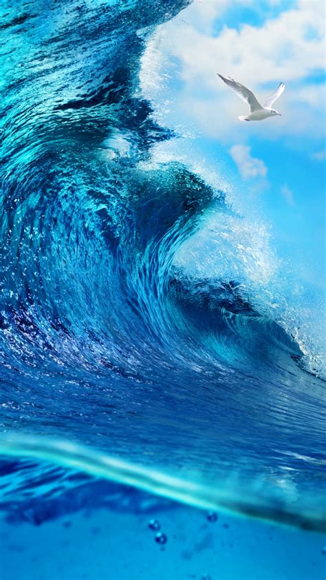 13 Sea Wave Iphone Wallpaper Bizt Wallpaper