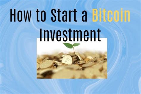 The correct thing to have done would be to learn first. How To Start a Bitcoin Investment(Guide 2020) | Free ...