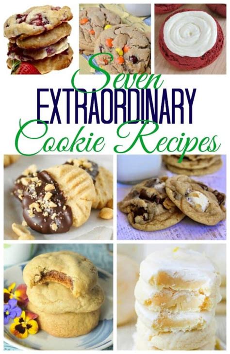 7 Extraordinary Cookie Recipes The Crafty Blog Stalker