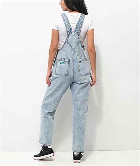 Empyre Suzie Light Wash Denim Overalls