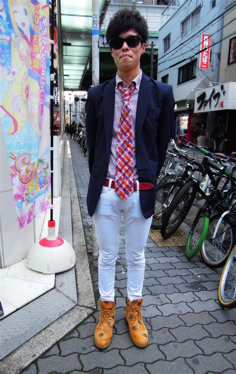 Osaka Streetsstyle Japanese Street Fashion Tumberland Shoes