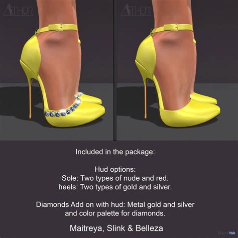 Abigail Shoes Yellow With Hud August 2018 Group T By Athor Store