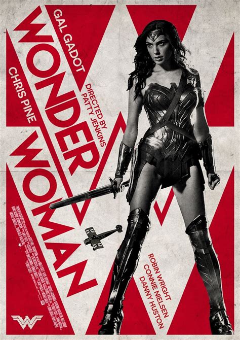 Pin By Brian On Wonder Woman Retro Film Posters Wonder Woman Film
