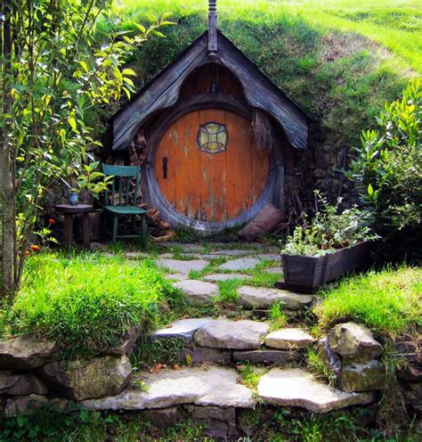 Hobbit House Door Hobbit House The Hobbit Fairy Houses