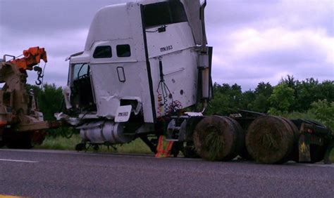 Semi Truck Driver Injured In Accident