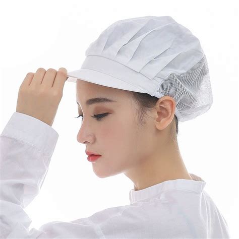 Chef Hat Cap Kitchen Baker Chef Elastic Hat Dustproof Cap Etsy Canada