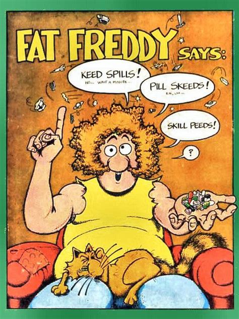 Fabulous Furry Freak Brothers Speed Kills Underground Comic Gilbert