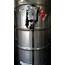 55 Gallon Used Stainless Steel Barrel  Closed Head Top Barrels