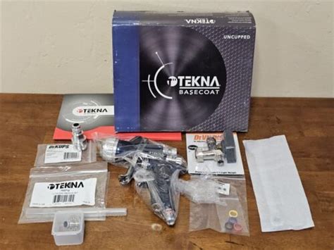 New Devilbiss Tekna Basecoat Uncupped Paint Spray Gun Automotive