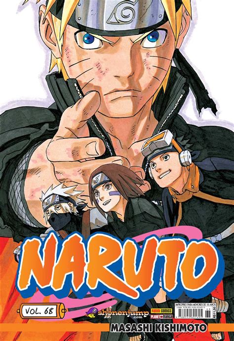 Naruto 68 De Masashi Kishimoto Série Bimestral Em Andamento No