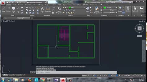 Draftsight Tutorial Floor Plan Autocad Floor Plan Tutorial For