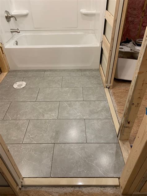 The highlights of laying tile will perform independently a substantial part of the repair in the bathroom, as well as control the actions of the workers if finishing professionals trust. Price Creek DIY: Attic Laying Bathroom Tile