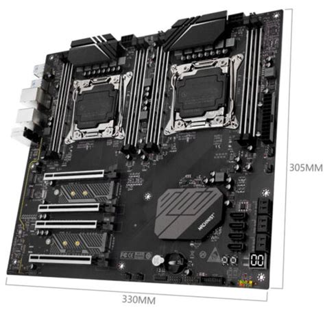 X99 Dual Cpu Motherboard Lga 2011 3 For Intel Xeon E5 V3v4 Ddr4 Ram 8