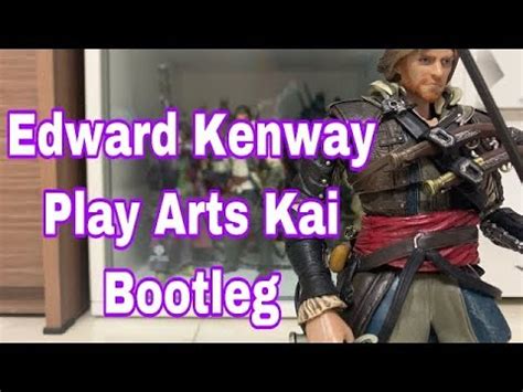 Review M H Nh Edward Kenway Play Arts Kai Action Figure Bootleg Youtube