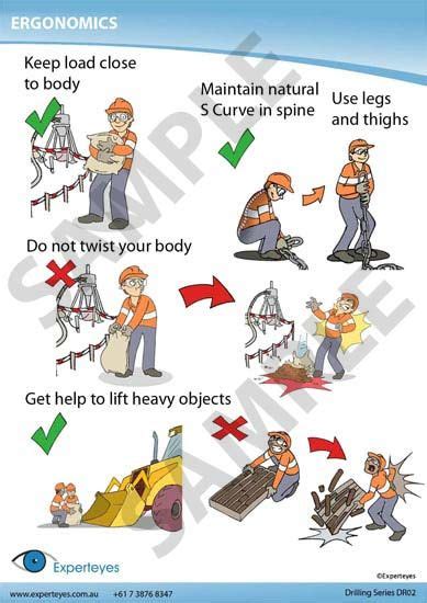 Ergonomics in the workplace can be beneficial for employee performance and overall wellness. Ergonomics Poster and Where to Get Them | Workplace safety ...