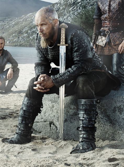 Vikings Promotional Stills King Ragnar Norse Pagan Australian Actors